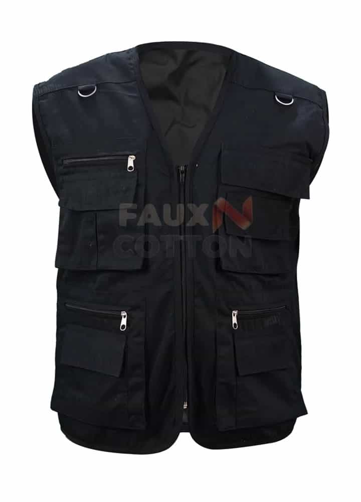 Men Outdoor Multi Pockets Vest